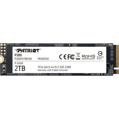 Patriot P300 2 TB PCIe 3.0 x4 NVMe 1.3 M.2 2280 (P300P2TBM28) (PATRP300P2TBM28)-PATRP300P2TBM28