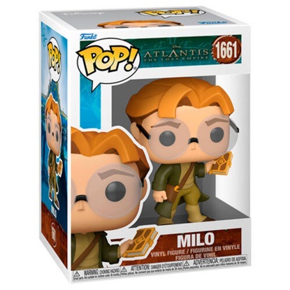 Funko Pop! Animation: Atlantis The Lost Empire - Milo #1661 (FNK62899)-FNK62899