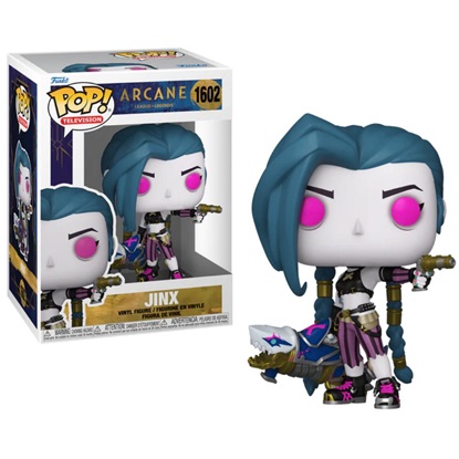 Funko Pop! TV: Arcane League of Legends - Jinx #1602 (FNK56495)-FNK56495