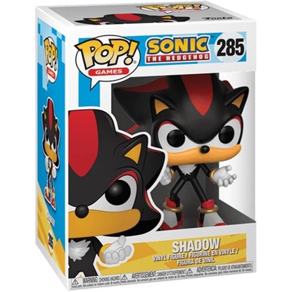 Funko Pop! Games: Sonic the Hedgehog - Shadow #285 (FNK01483)-FNK01483