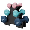 Songmics σετ 3 ζεύγη Αλτήρες 1, 2 & 3 κιλών σε τρία χρώματα  (SYL612MK) (SNGSYL612MK)-SNGSYL612MK