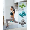 Songmics σετ 3 ζεύγη Αλτήρες 1, 2 & 3 κιλών σε τρία χρώματα  (SYL612GN) (SNGSYL612GN)-SNGSYL612GN