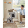 Feandrea Cat Tower, Height 67 cm, up to 2 small cats (PCT611W01) (FEAPCT611W01)-FEAPCT611W01