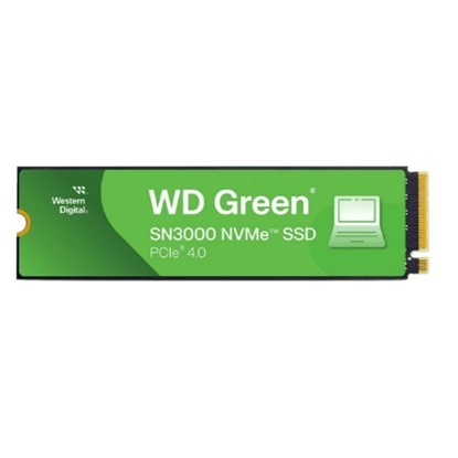 Western Digital Green SN3000 SSD 1TB M.2 NVMe PCI Express 4.0 (WDS100T4G0E)-WDS100T4G0E