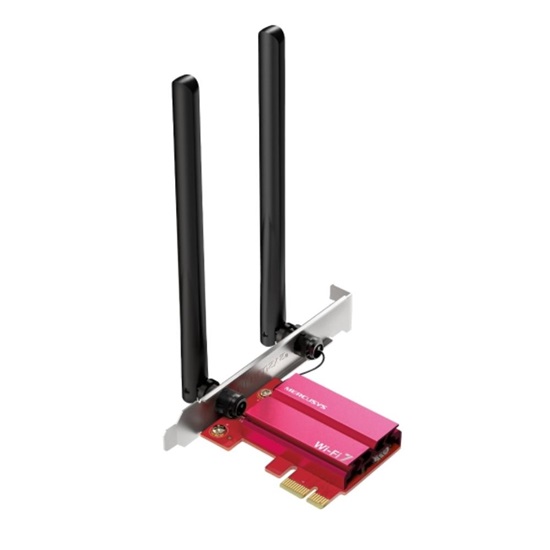 Mercusys BE6500 WiFi 7 Bluetooth 5.4 PCIe Adapter (MA37BE) (MERMA37BE)-MERMA37BE