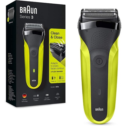 Braun Shaver Series 3 300s Green (276326) (BRA276326)-BRA276326