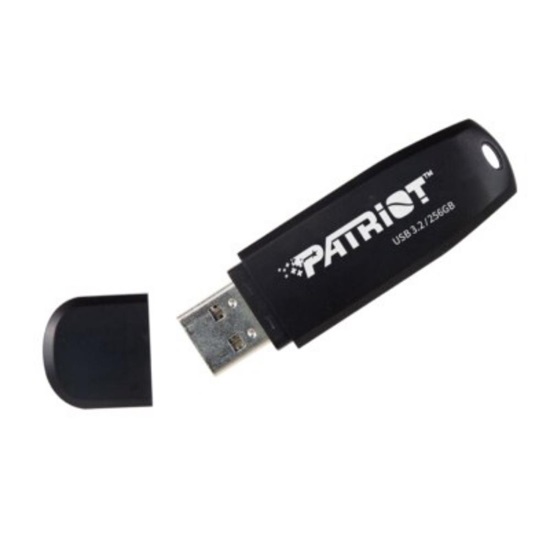 Patriot Pendrive Xporter Core 256GB USB 3.2 Gen 1 80MB/s Black (PSF256GXRB3U) (PATRPSF256GXRB3U)-PATRPSF256GXRB3U
