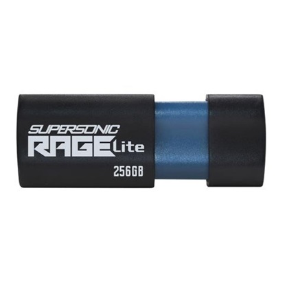 Patriot Supersonic Rage Lite 256 GB Black/Blue USB-A 3.2 Gen 1 (PEF256GRLB32U) (PATRPEF256GRLB32U)-PATRPEF256GRLB32U