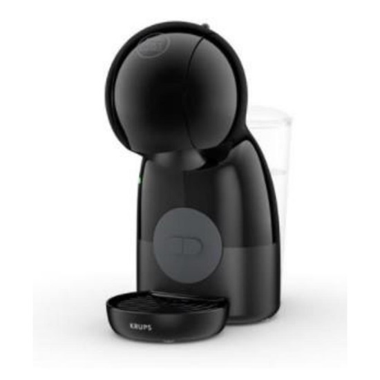Krups Piccolo XS Καφετιέρα για Κάψουλες Dolce Gusto Πίεσης 15bar Black (KP1A3B10) (KRUKP1A3B10)-KRUKP1A3B10