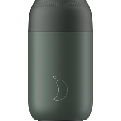Chilly's Ποτήρι Θερμός Series 2 Coffee Cup Pine Green 340ML 22114 (22114) (CHI22114)-CHI22114