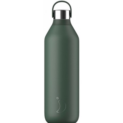 Chilly's Μπουκάλι Θερμός Series 2 Bottle Pine Green 1L 222-101 (222-101) (CHI222-101)-CHI222-101