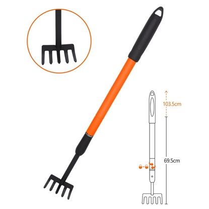 Shind Τηλεσκοπικη Τσουγκρανα Κηπου 69,5-103,5cm (SHI-94706) (SHI94706)-SHI94706