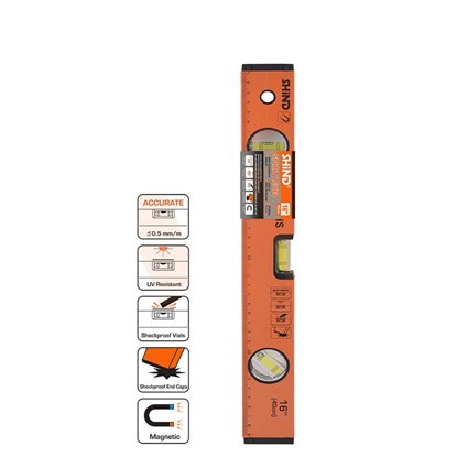 Shind Αλφαδι Αλουμινιου Μαγνητικο 40cm (SHI-94531) (SHI94531)-SHI94531