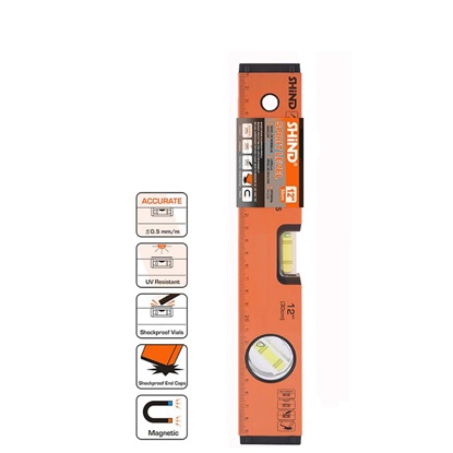 Shind Αλφαδι Αλουμινιου Μαγνητικο 30cm (SHI-94530) (SHI94530)-SHI94530