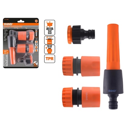 Shind Σετ Υδρορυθμιστες Ποτισματος Με Ρακορ 3/44” (SHI-37688) (SHI37688)-SHI37688