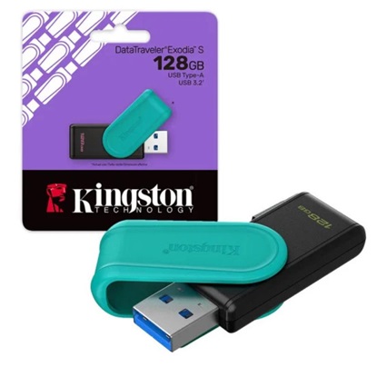Kingston Pendrive USB-A 3.2 128GB DTXS/128GB (DTXS/128GB) (KINDTXS-128GB)-KINDTXS-128GB