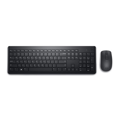 Dell Mouse and keyboard set KM3322W US-Int Black (580-AKFZ) (DEL580-AKFZ)-DEL580-AKFZ