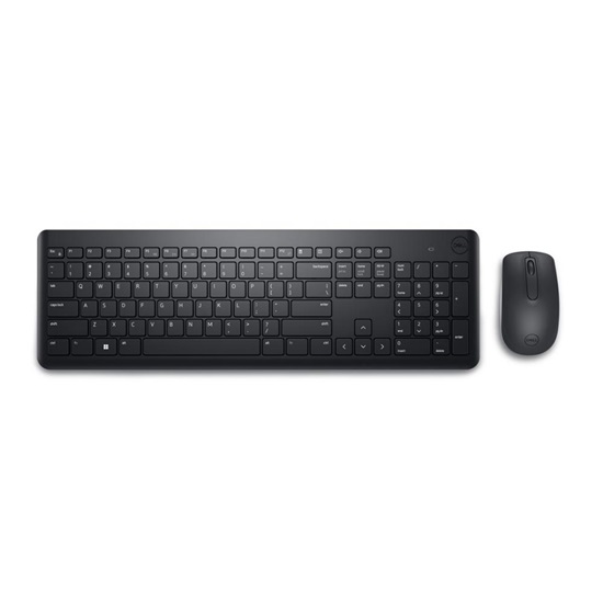 Dell Mouse and keyboard set KM3322W US-Int Black (580-AKFZ) (DEL580-AKFZ)-DEL580-AKFZ