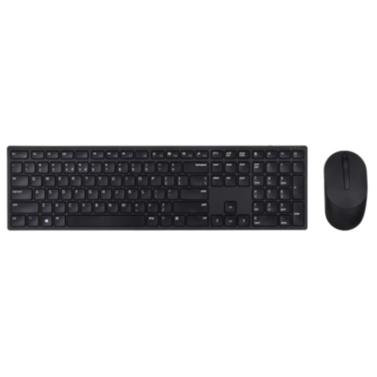 Dell Mouse and keyboard set KM5221W US-Int RTL Black (580-AJRC) (DEL580-AJRC)-DEL580-AJRC