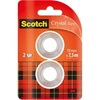 Ταινία Γενικής Χρήσης 3M Scotch Crystal 19 mm x 7.5 m (Boxed) (Διάφανη) Pack of 2 (6001975) (MMM6001975)-MMM6001975