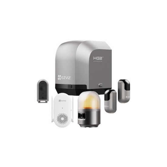 Ezviz HG2 600 Pro Sliding Garage Door Kit 600kg/8m with Camera and Siren (318300001) (EZVCS-HG2-R100-60HC)-EZVCS-HG2-R100-60HCPR