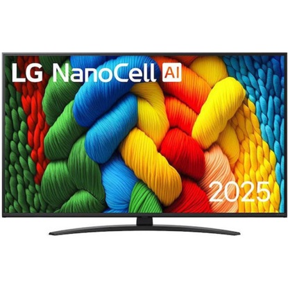 LG Smart TV 55NANO81A3A 4K UHD LED NanoCell AI HDR 2025 55" (55NANO81A3A) (LG55NANO81A3A)-LG55NANO81A3A