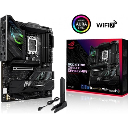 ASUS ROG STRIX Z890-F GAMING WIFI Intel Z890 LGA 1851 (Socket V1) ATX motherboard (90MB1I40-M0EAY0) (ASU90MB1I40-M0EAY0)-ASU90MB1I40-M0EAY0