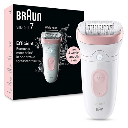Braun Silk Epil 7 Αποτριχωτική Μηχανή Epilator για Σώμα & Μπικίνι (225151) (BRA225151)-BRA225151