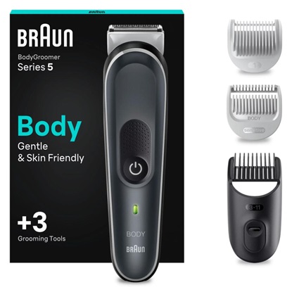 Braun Shaver Series 5 BodyGroomer Gray (417187) (BRA417187)-BRA417187