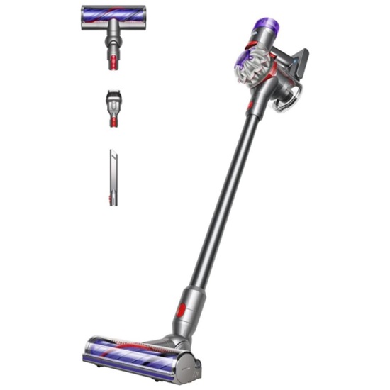 Dyson V8 Επαναφορτιζόμενη Σκούπα 2 σε 1 Stick & Χειρός Silver/Nickel (446969-01) (DYS446969-01)-DYS446969-01