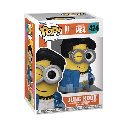 Funko Pop! Rocks: BTS x Despicable Me: Minion Jung Kook #424 (FNK59660)-FNK59660