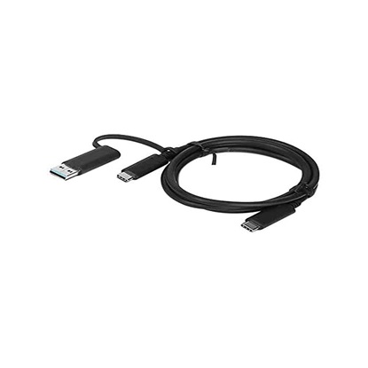 Lenovo Cable USB-C 1m Black (4X90U90618) (LEN4X90U90618)-LEN4X90U90618