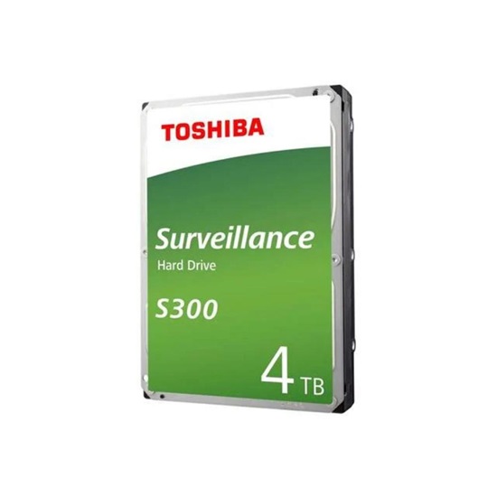 Toshiba S300 Surveillance 4TB HDD 3.5" SATA III 5400rpm 128MB Cache (HDWT840UZSVA) (TOSHDWT840UZSVA)-TOSHDWT840UZSVA