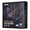 ASUS TUF Gaming AX3000 V2 wireless router Gigabit Ethernet Dual-band (2.4 GHz / 5 GHz) Black, Orange (TUF-AX3000 V2) (ASUTUF-AX3000 V2)-ASUTUF-AX3000 V2