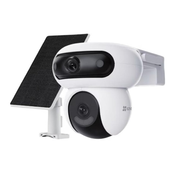 Ezviz Outdoor HB90x Dual 4G Kit Dual-Lens All-Day Recording 4G Camera + 8W Solar Panel (HB90X 4G Kit)-EZVHB90X4GKIT