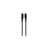 ttec AlumiCable LCD Type-C to Type-C 100W Fast Charge Cable Black150cm (2DK57S) (TTEC2DK57S)-TTEC2DK57S