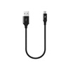 ttec AlumiCable 65W Type-C - Type-C Fast Charge Cable Space Grey 30cm (2DK50UG) (TTEC2DK50UG)-TTEC2DK50UG