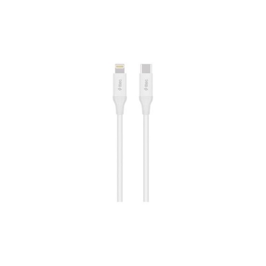 ttec Type-C - Lightning Fast Charging Cable 150cm White (2DK40B) (TTEC2DK40B)-TTEC2DK40B