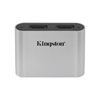 Kingston USB3.2 Gen1 Workflow Dual-Slot microSDHC/SDXC UHS-II Card Reader (WFS-SDC) (KINWFS-SDC)-KINWFS-SDC