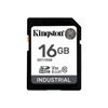 Kingston SD 16GB Industrial C10 UHS-I U3 V30 A1 pSLC (SDIT/16GB) (KINSDIT-16GB)-KINSDIT-16GB