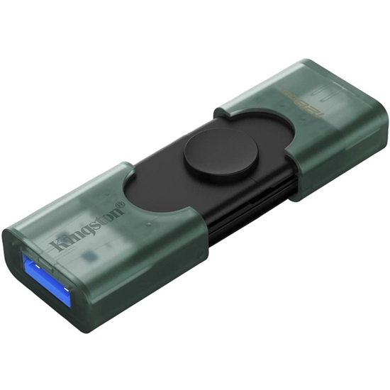 Kingston Data Traveler DuoG2 128GB USB-A/USB-C 3.2 G (DTDEG2/128GB) (KINDTDEG2-128GB)-KINDTDEG2-128GB