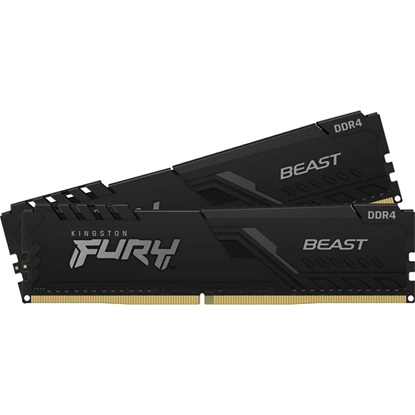 Kingston DDR4 Fury Beast 64GB/3200 CL1 (KF432C16BBK2/64) (KINKF432C16BBK2-64)-KINKF432C16BBK2-64
