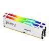 Kingston DDR5 Fury Beast Whi RGB 32GB/5600 CL4 (KF556C40BWAK2-32) (KINKF556C40BWAK2-32)-KINKF556C40BWAK2-32