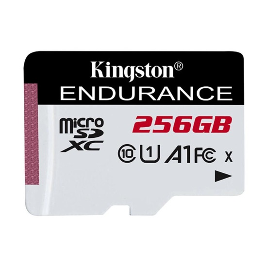 Kingston microSD 256GB Endurance 95/45MB/s C10 A1 UHS-I (SDCE/256GB) (KINSDCE-256GB)-KINSDCE-256GB