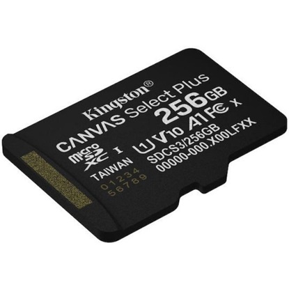 Kingston microSD 256GB Canvas Select+ G3 150MB/s (SDCS3/256GBSP) (KINSDCS3-256GBSP)-KINSDCS3-256GBSP