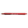 BIC Ballpoint Pen Soft Feel Clic M Red (837399) (BIC837399)-BIC837399