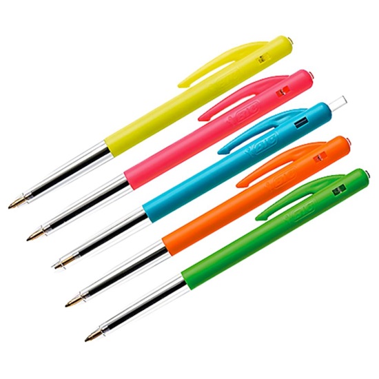 BIC Ballpoint Pen M10 Colors Limited Edition M Assorted (8935821) (BIC8935821)-BIC8935821
