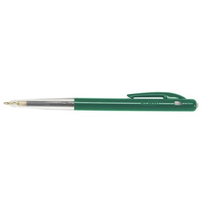 BIC Ballpoint Pen M10 M Green (1199190124) (BIC1199190124)-BIC1199190124