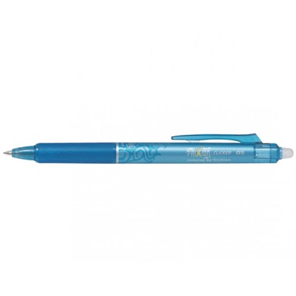 Pilot Frixion Clicker Rollerball Pen M Blue (BLRT-FR7) (PILBLRT-FR7)-PILBLRT-FR7