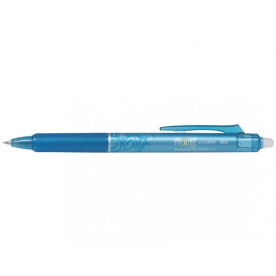 Pilot Frixion Clicker Rollerball Pen M Blue (BLRT-FR7) (PILBLRT-FR7)-PILBLRT-FR7